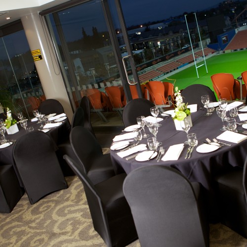 Gallagher Lounge FMG Stadium Waikato Banquet Style