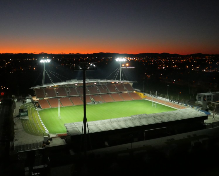 Aerial Exterior Venue July 2015 FMG Stadium Waikato 2