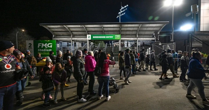 Exterior signage September 2023 FMG Stadium Waikato 1