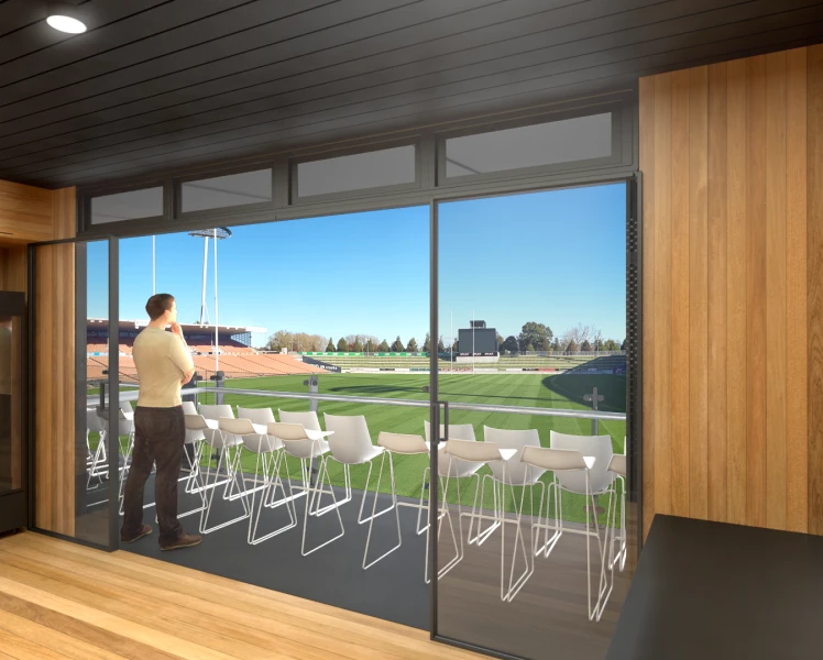 FMG Balcony Stadium view